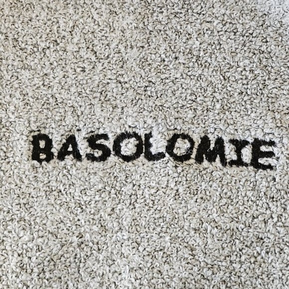 Mens Harajuku Oversize Gray Teddy Bear Sweater Dark Gray Small Wool Mohair Blend - Picture 5 of 14